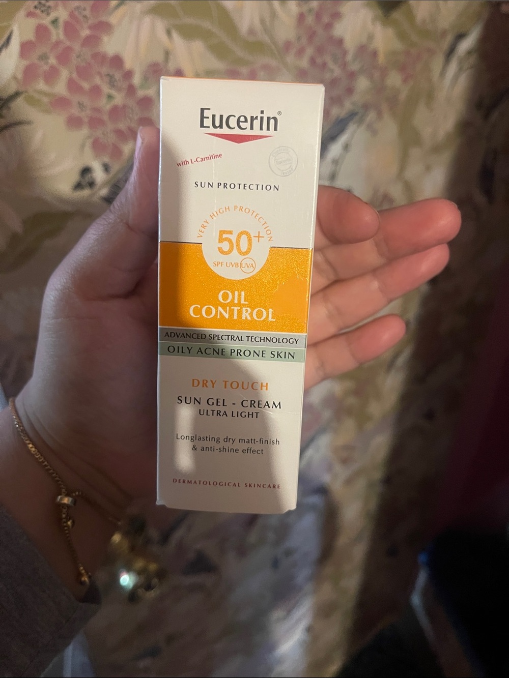 Eucerin Oil Control SPF 50+ Dry Touch Sun Gel-Cream -
